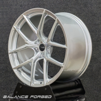Jantes forgées concaves personnalisées en argent brossé de 18, 19, 20, 21, 22, 24 pouces, 5x114.3, 5x120, 5x112 pour BMW F87 M2, F80 M3, F82 F83 M4, E88