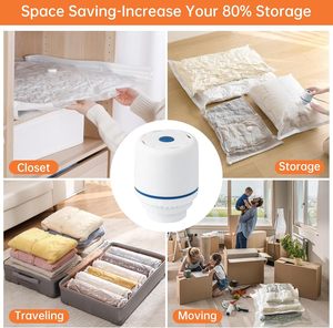 Organizzatore per <span class=keywords><strong>Vestiti</strong></span> <span class=keywords><strong>Sacchetti</strong></span> Sottovuoto Impermeabili con Design <span class=keywords><strong>Salvaspazio</strong></span> per Biancheria da Letto e Organizzazione del Bagno (Materiale PA+PE) - Product Image 2