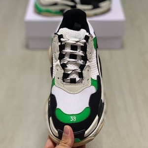 Zapatos de Diseñador de Lujo de Alta Calidad para Hombre y Mujer, Zapatos Deportivos con Cordones de Cuero Genuino, Transpirables, Casuales, de Marca - Product Image 5