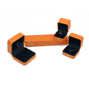 Affordable Factory Price Pu Leather Jewelry <b>Box</b> <b>Collection</b> With Various Colors For Bulk Wholesale And Custom Logo Printing - Product Image 1