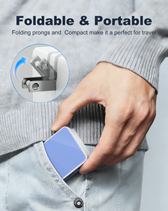 <b>USB</b> Wall Charger 4 Ports PD 20W Fast <b>Charging</b> with Retractable <b>Cables</b> Universal for Home Office Use - Product Image 6