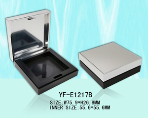 Wholesale Luxury Square Eye Shadow Cases Plastic Empty <b>Eyeshadow</b> Compact Luxury Cosmetic Packaging Product - Product Image 4