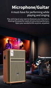 Loa siêu trầm di động không dây 15 inch chất lượng cao, kiểu vali, tích hợp <span class=keywords><strong>Bluetooth</strong></span>, dùng cho hoạt động ngoài trời - Product Image 5