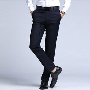 TONGYANG <span class=keywords><strong>Pantalon</strong></span> de <span class=keywords><strong>costume</strong></span> pour <span class=keywords><strong>homme</strong></span> <span class=keywords><strong>Pantalon</strong></span> décontracté d'affaires pour <span class=keywords><strong>homme</strong></span> Robe formelle <span class=keywords><strong>Pantalon</strong></span> droit Élastique Noir <span class=keywords><strong>Bleu</strong></span> <span class=keywords><strong>marine</strong></span> Vêtements pour <span class=keywords><strong>homme</strong></span> - Product Image 3