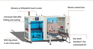 Máquina Formadora de Cajas de Cartón Automática HIPAC CES4035N/A con PLC y Almacenamiento Horizontal de Cartones 220V/380V 1 Año de Garantía - Product Image 4