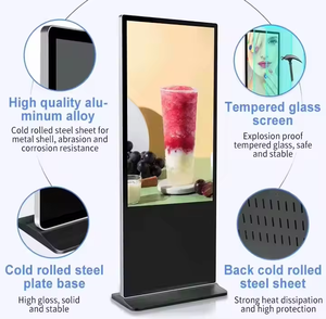 32-Inch Android Interactive Touch Screen Advertising <strong>Display</strong> Kiosk All-in-One <strong>LCD</strong> <strong>Totem</strong> <strong>Floor</strong> <strong>Stand</strong> For Retail Stores Elevators - Product Image 6
