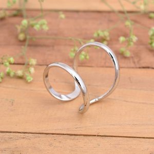 Anillos de Soporte para Artritis Unisex de Plata de Ley 925 (Ambos Anillos), Anillos para Nudillos y Pulgares, Regalo de Boda de Lujo - Product Image 1