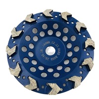 JOWIN Fournisseur de meules diamantées turbo de 180 mm 5/8-11 pour le béton et la pierre