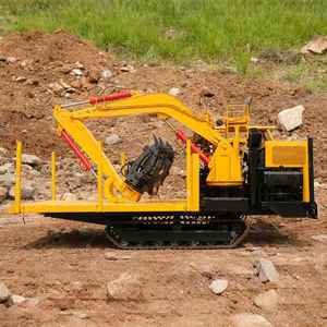 Hoogwaardige rupsdumper 12 ton Euro 5 CE EPA rubberbandtransporter minidumper landbouw diesel rupsdumper - Product Image 1