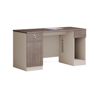 Bureau individuel directement de l'usine, mobilier de bureau élégant et pratique avec options de personnalisation