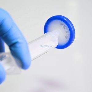 Porte-filtre stérile en nylon PVDF PES 0.22um 0.45 filtres en PTFE à membrane pour fournitures de filtration d'échantillons de <span class=keywords><strong>laboratoire</strong></span> - Product Image 1