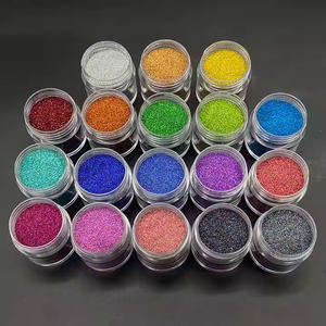 Polvo de brillo grueso a granel de alta calidad en varios colores para decoraciones en forma de luna de Navidad DIY suministros de artesanía - Product Image 2