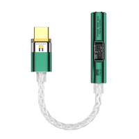 Convertisseur audio DAC haute performance amélioré USB-C vers prise casque 3,5 mm (pour téléphones mobiles, ordinateurs portables et tablettes)