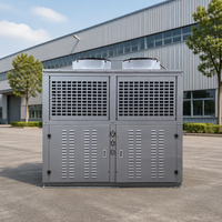 Prix usine RT Chiller Unité de condensation pour système de réfrigération, congélateur intérieur de type coffre, compresseur scroll, moteur 220V/380V R404a