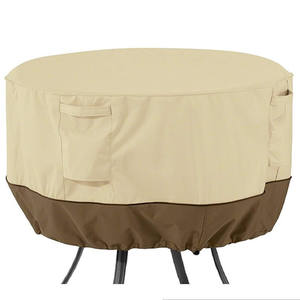 420D Oxford Cloth Furniture <b>Cover</b> for Garden Round <b>Table</b> <b>and</b> <b>Chair</b> Set Waterproof <b>and</b> Dustproof Bench <b>Cover</b> - Product Image 5