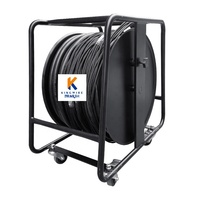 Câble audio multipaire XLR 100m 6 canaux pour haut-parleurs et lecteurs DVD, broches plaquées or, gaine PVC flexible, faible bruit, blindage.