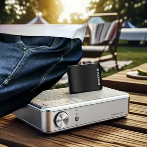 High Quality BT Speaker with 20 Meters Quick Connections Mini Portable Stereo Sound USB Connected BT Speaker for Camp Party Use