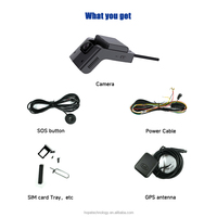 Caméra DVR 256 Go 4G LTE GPS pour taxi, double caméra embarquée 2 canaux, enregistreur de conduite