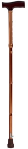 Multi-height Adjustable Anti-Slip Rubber Tip Medical Cane for Elderly Daily Walking for <b>Post</b>-Operation Recovery - Product Image 4
