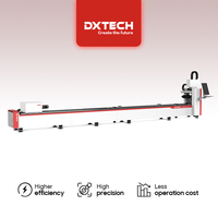 Máquinas de Corte Láser para Tubos Metálicos Cuadrados DXTECH de 2kw y 3kw para Cortar Tuberías de Acero Inoxidable