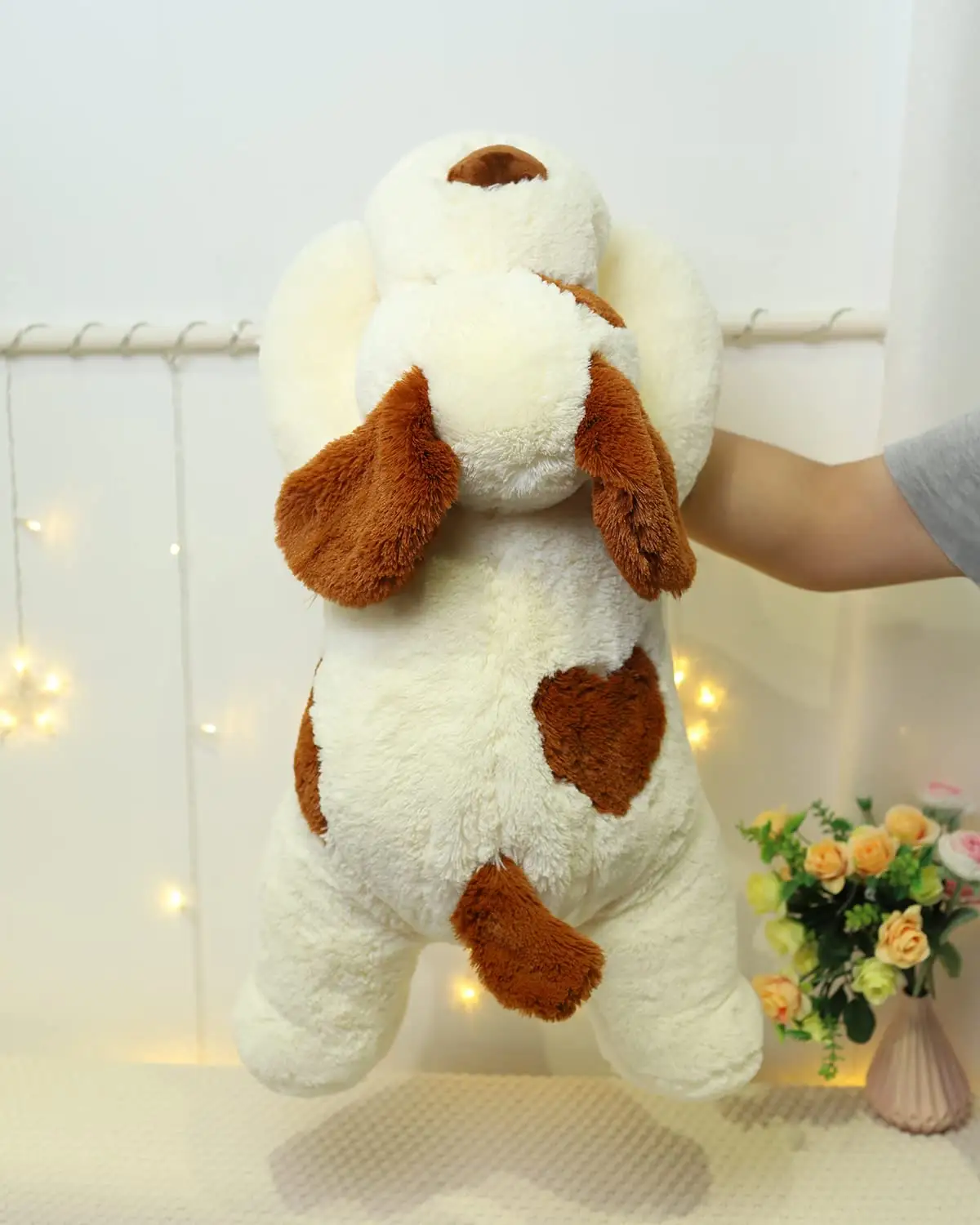 Stress Relief Cute Puppy Stuffed Animal Toys Soft Oversized Pillow Weighted Plush Stuffed Animals For Kids Adults Reducing Anxie