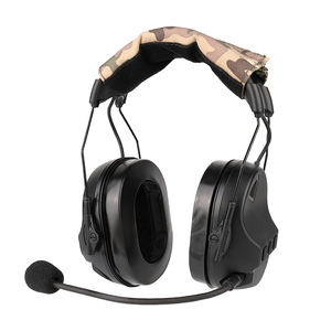 Auriculares Tácticos Especializados con Cancelación de Ruido, Protección Auditiva y Comunicación Bidireccional - Product Image 1