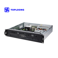Boîtier de serveur 2u à très courte profondeur de stockage, châssis de serveur en rack, boîtier d'ordinateur industriel avec Position de carte mère Micro Atx
