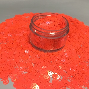 Vente en gros 2025 nouveau surligneur PET pour Smiley paillettes pour Nail Art décorations de Noël chaussures sacs vêtements décoration - Product Image 3