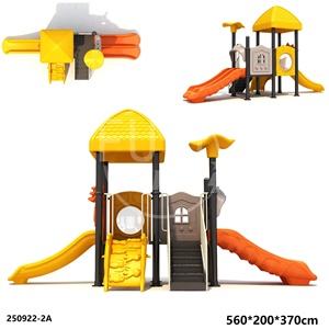 Vente en gros <span class=keywords><strong>de</strong></span> toboggan extérieur en plastique moderne et écologique pour enfants en bas âge, pour la maison, avec normes certifiées CE et logistique rapide - Product Image 3