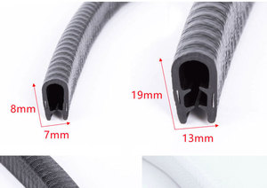 <span class=keywords><strong>Burlete</strong></span> de Goma <span class=keywords><strong>para</strong></span> Automóvil, Sello <span class=keywords><strong>para</strong></span> Ventanas y Puertas de EPDM, Impermeable, Antipolvo, Insonorizante, Adhesivo <span class=keywords><strong>3M</strong></span>, Extruido - Product Image 2