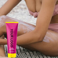 Veganistische Body Bruiningscrème-Gelcrème Die De Huid Tot Instant Donkere Bruiningscrème Maakt