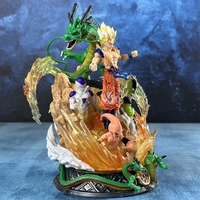 Ensemble de modèles d'anime 2D Super Saiyan Dragon Bell Seven Dragon Bells en boîte, fait main, vente en gros