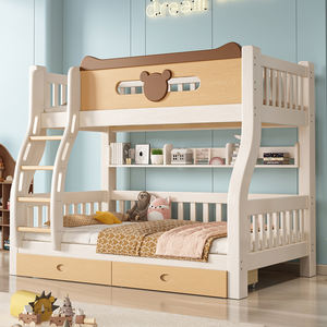 Meubles de rangement avec toboggan <span class=keywords><strong>Lit</strong></span> en bois pour enfants Superposé pour enfants Lits superposés pour adolescents - Product Image 3