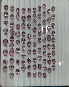 Lote de piedras preciosas sueltas de espinela rosa de la mejor calidad Gemas naturales facetadas sin calentar sin tratar a la venta - Product Image 1