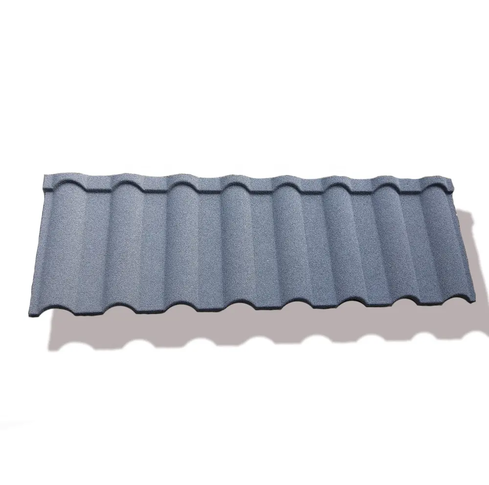 Standard Size Stone Coated Steel Roofing Sheet For Fast Installation Building Material Most Popular Roof Tiles