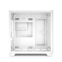 Boîtiers d'ordinateur personnalisés en gros, panneau en verre, tours et boîtiers Micro ATX, boîtier d'ordinateur de jeu de bureau en métal blanc, boîtier Casin