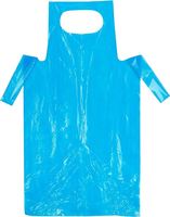Tablier en PEHD à prix coûtant d'usine pour restaurant adulte fruits de mer poly tablier de homard en plastique bavoir tablier PE jetable