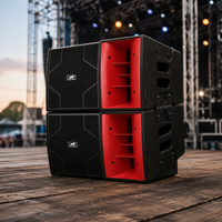 Haut-parleur Line Array 2 voies de 12 pouces avec subwoofer pour système de sonorisation professionnel pour événements en direct