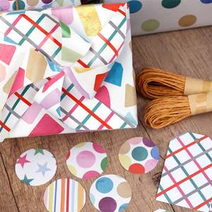 Usine En Gros Double Face Papier D'emballage 50X70 cm Emballage De Papier D'emballage Cadeau - Product Image 4