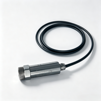 4-20mA Vibrations- und Temperatursensor 0-50mm/s IP68 Geschwindigkeitsmessgerät 10Hz-1,6kHz OEM Motor Pumpe Lüfter Prognostische Wartung CE