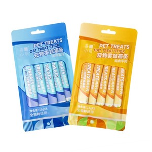 Friandises pour animaux de compagnie en bâtonnets Poulet Bœuf Pigeon 15g X5 Haute teneur en viande Pour chats de toutes races - Product Image 4
