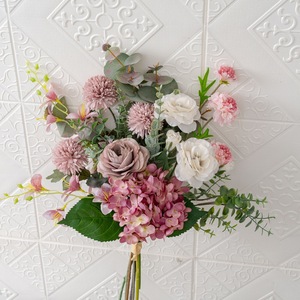 Bouquet de fleurs artificielles CallaFloral en tissu tissé plastique, décoration intérieure, accessoires de mariage CF02133 - Product Image 3