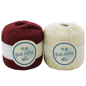 中国手工针织纱厂汇彩批发营销染色棉丝混纺天然纱线针织毛衣