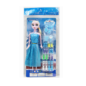 Juego <span class=keywords><strong>de</strong></span> Accesorios <span class=keywords><strong>de</strong></span> Plástico Suave <span class=keywords><strong>de</strong></span> 30 cm con Diseño <span class=keywords><strong>de</strong></span> Dibujos Animados, Muñecas <span class=keywords><strong>de</strong></span> PVC/PP con Ojos Impresos, Princesa <span class=keywords><strong>de</strong></span> las Nieves Congelada, Varita Mágica, Juguete Modelo al por Mayor - Product Image 4