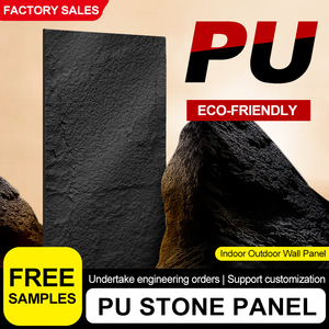 Pu Văn Hóa Đá Trọng Lượng Nhẹ Nhân Tạo Đá Đá Da Trong Nhà Và Ngoài Trời Tường Gạch Trang Trí Cho Khách Sạn Nền Tường - Product Image 6