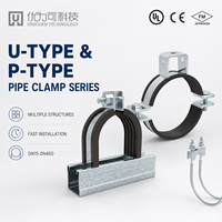 Collier de fixation pour tuyaux, réglable multi-tailles, support de tuyau pour installation industrielle