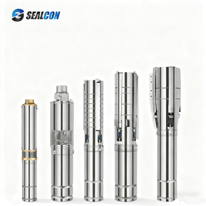 7日間配送 <span class=keywords><strong>AC</strong></span>/<span class=keywords><strong>DC</strong></span> 10HP 高圧 ステンレスボディ ソーラー工場直送 三相深井戸ポンプ - Product Image 1