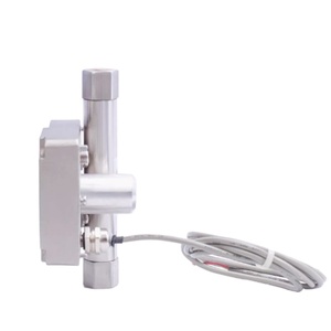 Asmke可変面積フランジ型デジタルディスプレイ金属管ミルク化学植物油流量計窒素ガス流量計 - Product Image 1