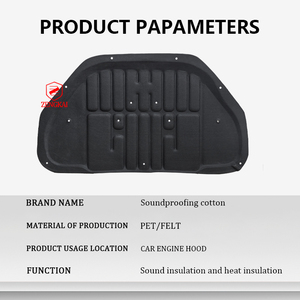 Aislamiento Acústico y Térmico Personalizado para el Capó del Motor para Toyota Tacoma 2024-2025/4Runner 2025 - Product Image 3