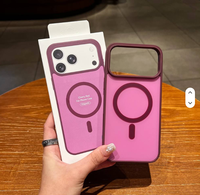 Nouvelle couleur pour iPhone 18 Pro Max, coque de téléphone portable magnétique givrée pour Apple 13 17 16 15 14, coque arrière avec boîte pour Samsung S27